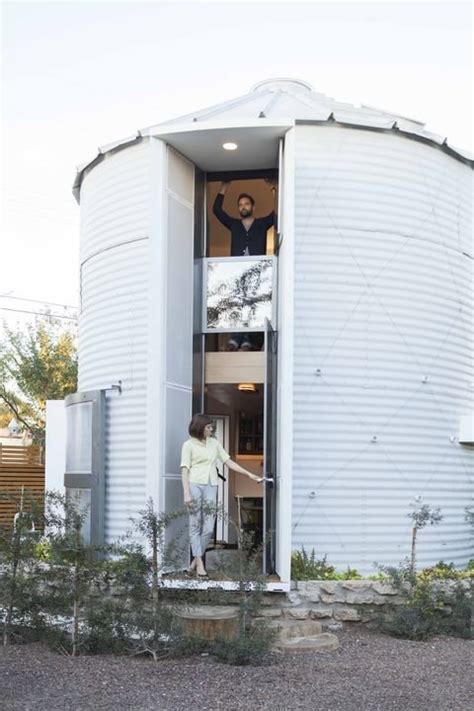 190 Sq Ft Modern Grain Silo Tiny House