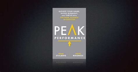 Peak Performance A Book Review SimpliFaster