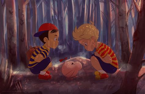 Ness And Lucas By Zombie On Deviantart