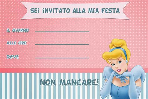 Inviti Di Compleanno Per Bambini Da Stampare Gratis Inviti Di