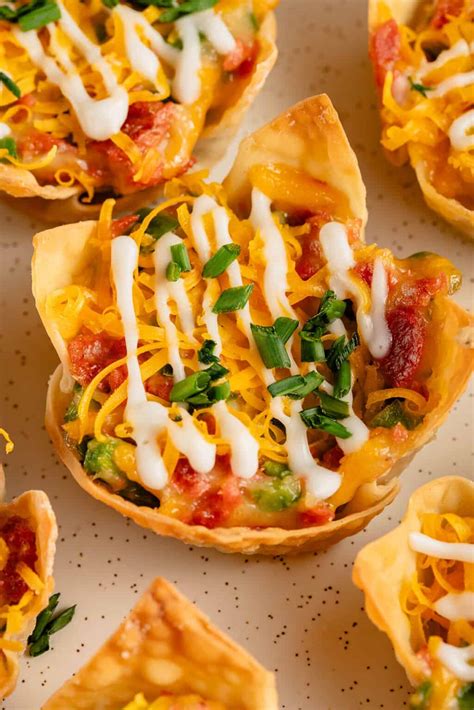 Vegan Jalape O Popper Wonton Cups Sweet Simple Vegan