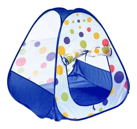 Barraca Infantil Dobrável Cabana Tenda Bolinha Menina Menino MercadoLivre