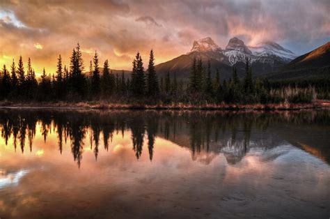 Three Sisters At Sunrise by Marko Stavric Photography