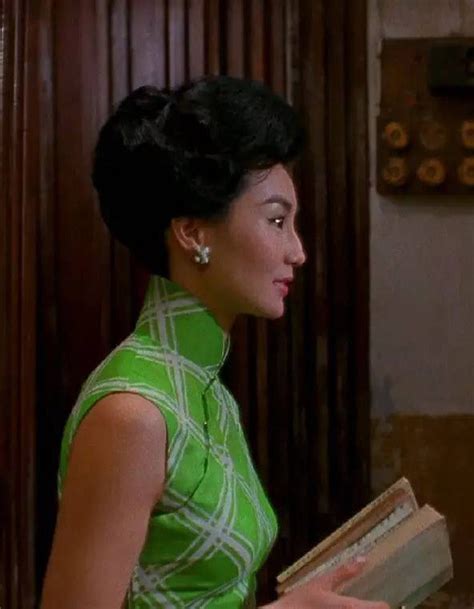 Maggie Cheung Green Cheongsam Dress In Movie Mood For Love Imallure