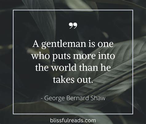 Best Gentleman Quotes That Inspire You to Be The One - Blissful Reads