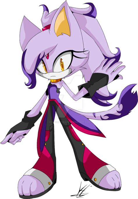 Download Hd Blaze The Cat Transparent Png Image