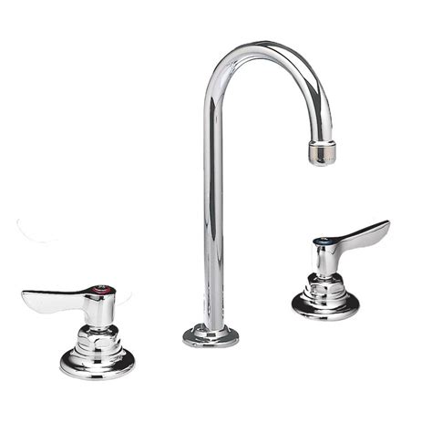 American Standard Monterrey Polished Chrome 2 Handle Widespread Watersense Bathroom Sink Faucet