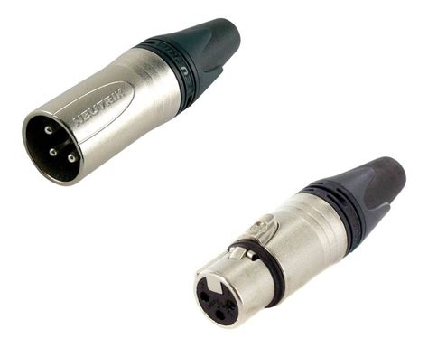 Conector Audio Xlr Canon Neutrik Hembra O Macho En Mercado Libre