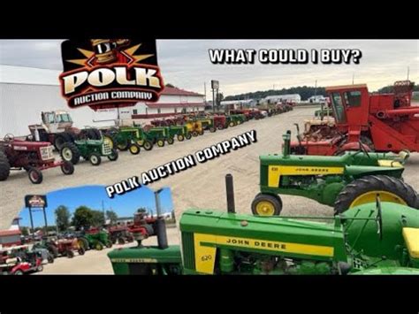 Polk Auction Company Huge Day Labor Day Weekend Auction Youtube