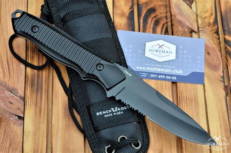 Боевой нож Benchmade Nimravus 140SBK купить | Магазин ножей Nozheman Club