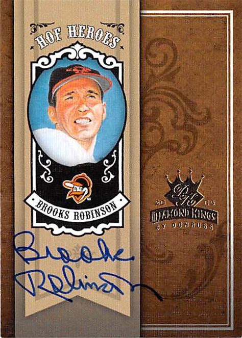 Brooks Robinson autographed Baseball Card (Baltimore Orioles) 2005 ...