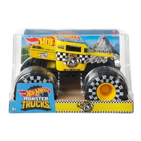 Hot Wheels Monster TRUCKS 1 24 FYJ83 Carrinhos Carros Coleção Miniatura Brinquedo Colecionador