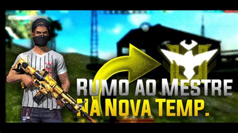 Rumo Ao Mestre Nova Temporada Live On Free Fire Rumo A 1k