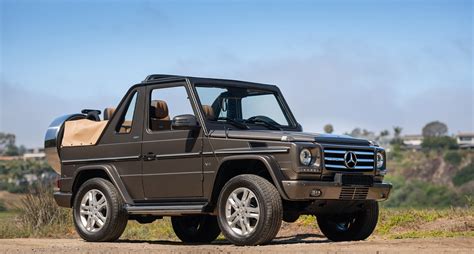 Mercedes Benz G Cabriolet Final Edition Hits The Auction Block