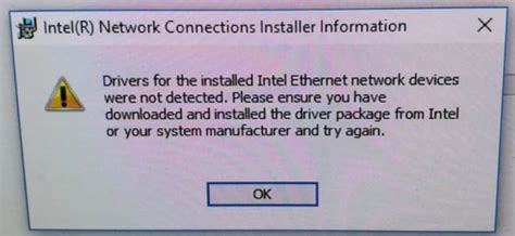 Question Intel I At Network Adapter Not Recognized And Impossible