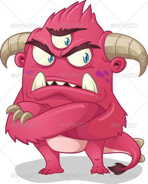 Pink Cartoon Monster | Cartoon monsters, Monster illustration, Cute ...