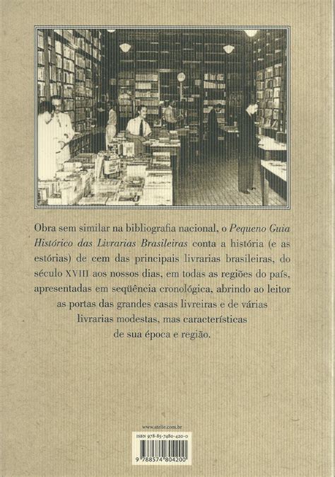 Pequeno Guia Histórico Das Livrarias Brasileiras Livraria