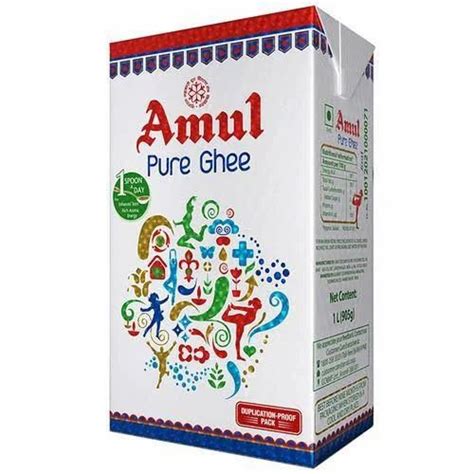 Amul Ghee Tetra Pack 1 Kg At Best Price In Gwalior ID 26250182348