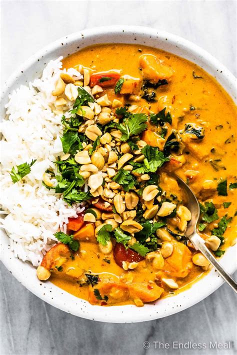 Thai Peanut Curry Easy To Make The Endless Meal®