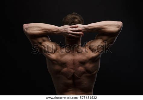 Back View Torso Attractive Male Body Stock Photo Shutterstock