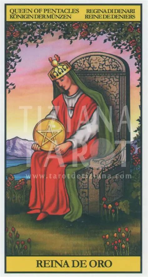 La Reina De Oros Y Su Significado En El Tarot Tarot Significado