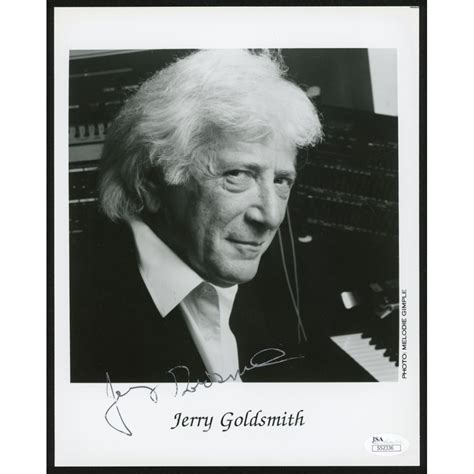 Jerry Goldsmith Signed 8x10 Photo Jsa Coa Pristine Auction