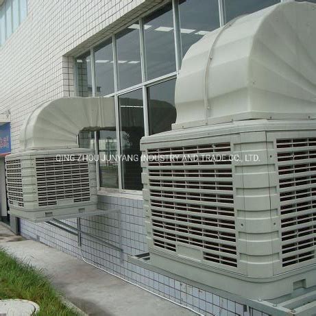 Evaporative Air Cooler With Louver Plastic Air Cooler Body Poultry Farm