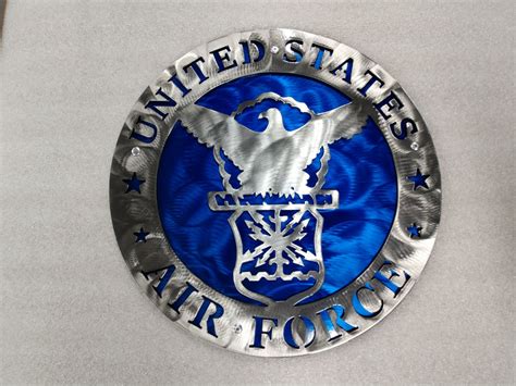 Us Air Force Military Insignia Fastlane Metalworx