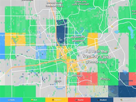 Santa Rosa Neighborhood Map