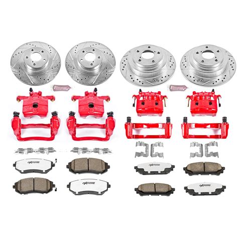 Power Stop KC2376 26 Power Stop Z26 Street Warrior Brake Upgrade Kits