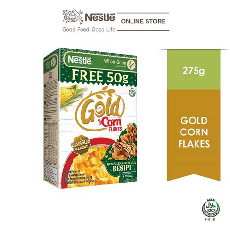 NESTLE GOLD Cornflakes 275g 50g Bonus Pack