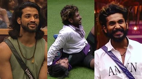 Aniyan Midhun Hits Vishnu Joshi In Weekly Task Bigg Boss Malayalam