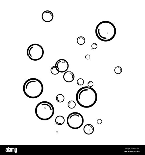 Bubble Water Vector Illustration Design Template Stock Vector Image