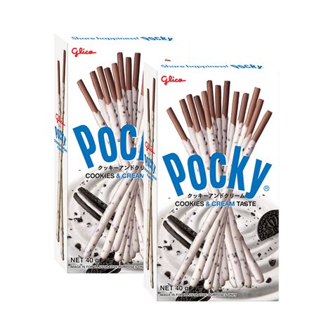 MILIANA Glico Pocky Cookies And Cream Biscuit Stick 40g Lazada PH