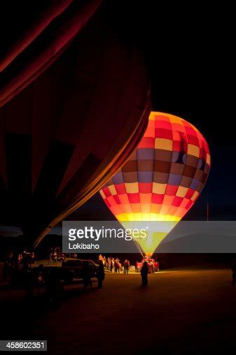 Glowing Balloon At Night High-Res Stock Photo - Getty Images