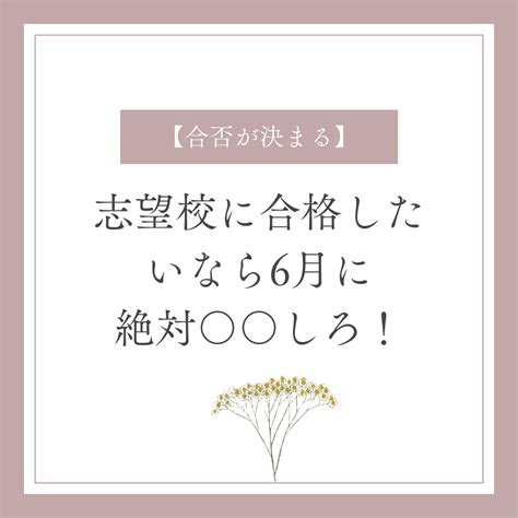 【合否が決まる】志望校に合格したいなら6月に絶対〇〇しろ！ 予備校なら武田塾 武蔵浦和校