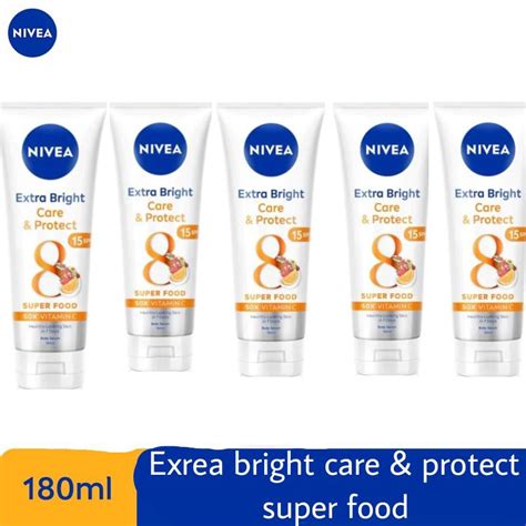 Jual Paket Nivea Extra White Care Protect Body Serum Ml Pcs