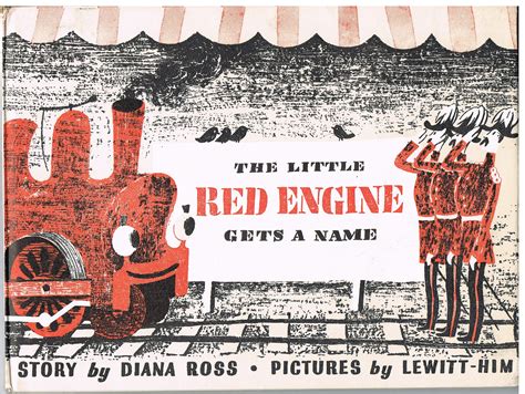 The Little Red Engine Gets a Name by Diana ROSS - Hardcover - 1960 ...