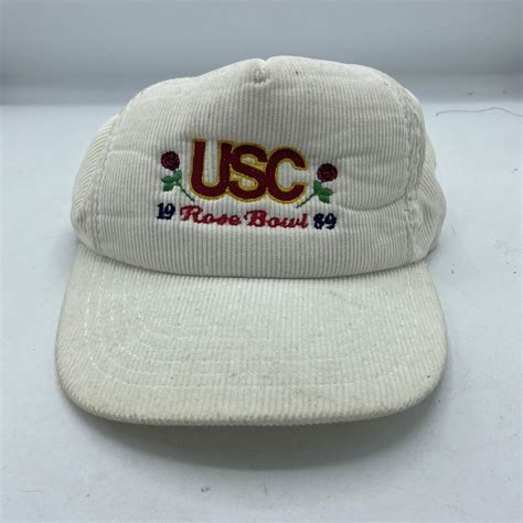 Vtg Th Rose Bowl Usc Trojans Michigan Wolverines Corduroy