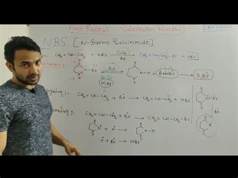 N Bromosuccinimide Nbs In Organic Chemistry Free Radical