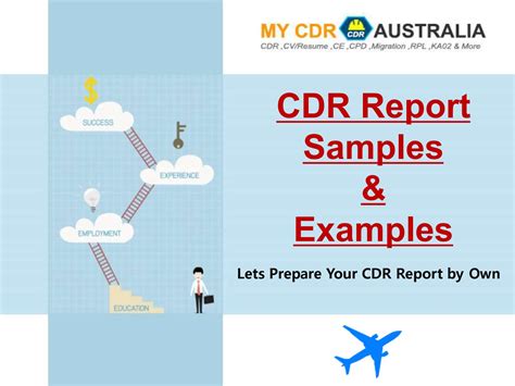 Get Free Cdr Report Samples And Examples At By