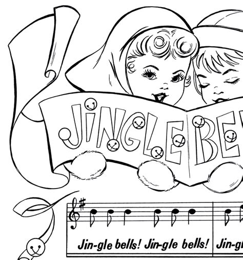 Coloring Jingle Bells Coloring Pages