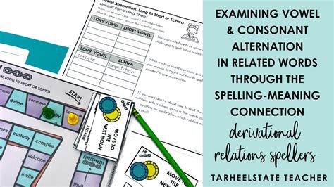 Examining Vowel And Consonant Alternation In Related Words Through The