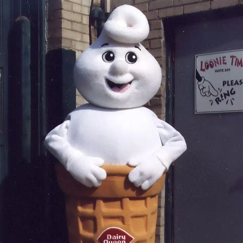 Curly The Dairy Queen Official Custom Mascot Loonie Times