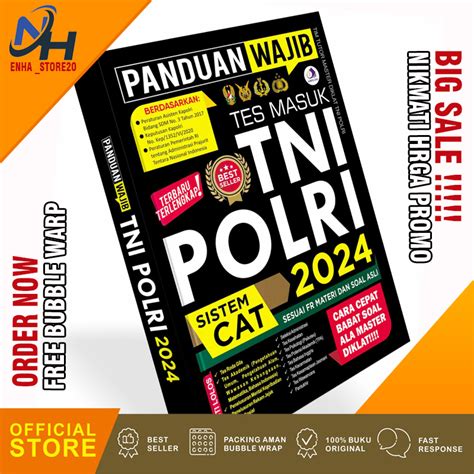 Jual Buku Tes Masuk Panduan Wajib Tes Masuk Tni Polri 2023 2024 Terbaru