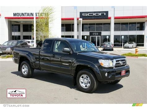 Black Sand Pearl Toyota Tacoma V Sr Access Cab X