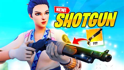 New Lever Action Shotgun In Fortnite To Op Youtube