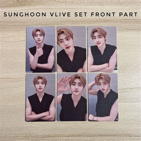 ENHYPEN Park SungHoon Photocards Fanmade Hobbies Toys Memorabilia