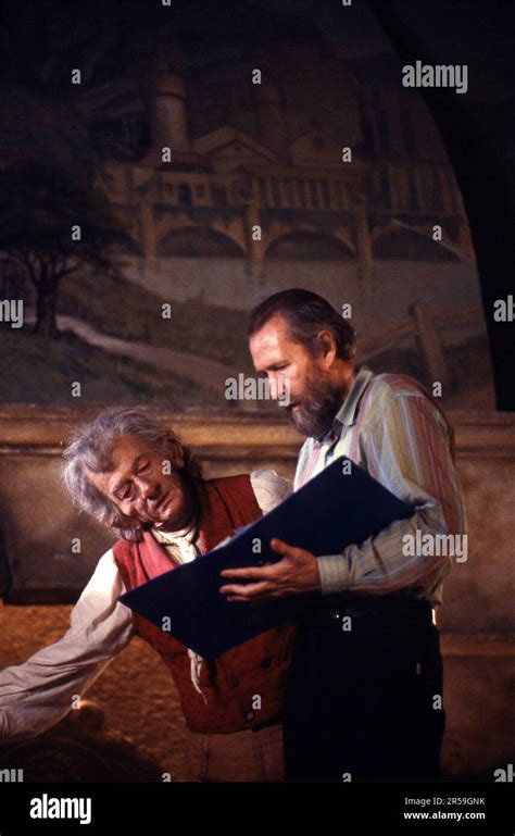 JOHN HURT and JIM HENSON in THE STORYTELLER (1987), directed by JON ...