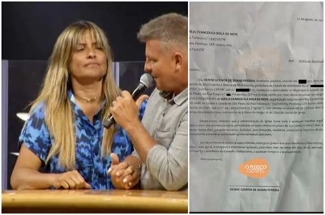 Exclusivo Veja o documento de renúncia que a viúva do Apóstolo Rina se